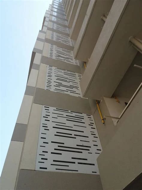 Aluminum Acp Elevation Cladding For Outdoor H X W At Rs Square