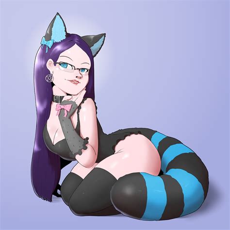Tier Reward Goth Catgirl By NimbleTail Hentai Foundry