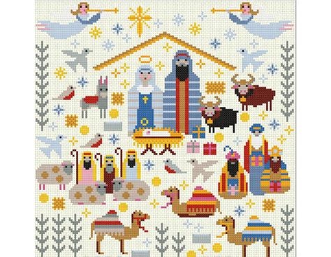 Christmas Nativity Cross Stitch