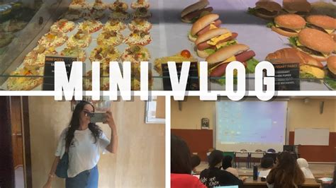 Mini Vlog First Day Of University