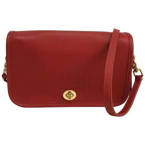 Red Coach Crossbody Bag | semashow.com