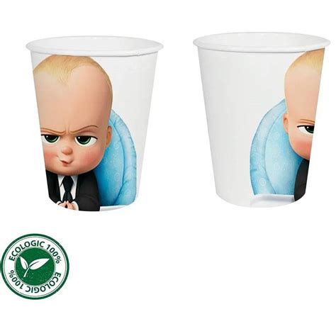 12 Vasos jefe en pañales