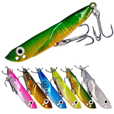 1PCS Metal Spinner Spoon Trout Fishing Lure Hard Bait Sequins Noise