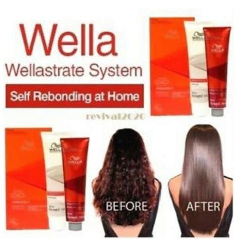 Wella Wellastrate Permanent Straight System Hair Straightening Cream