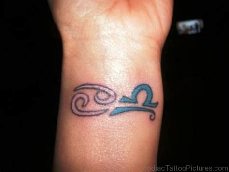 30 Best Libra Tattoos On Wrist Zodiac Tattoo Pictures