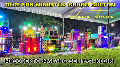 Miniatur Truk Sound System Brewog Homecare24