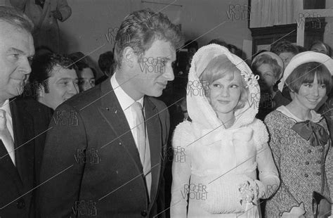 Wedding Of Sylvie Vartan Born In And Johnny Hallyday