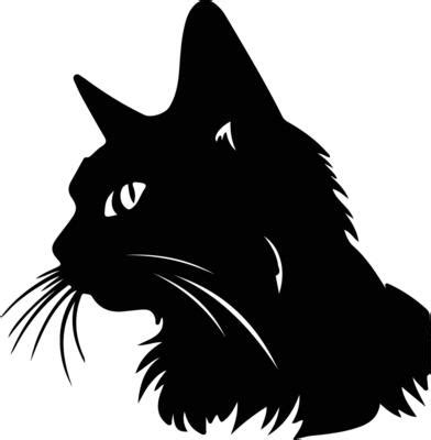 Cat Profile Vector Art, Icons, and Graphics for Free Download