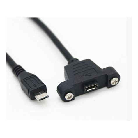 Micro Usb 20 Male To Female Extension Cable 50cm