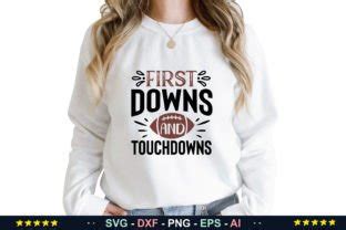 First Downs And Touchdowns Svg Graphic By Creative Designer