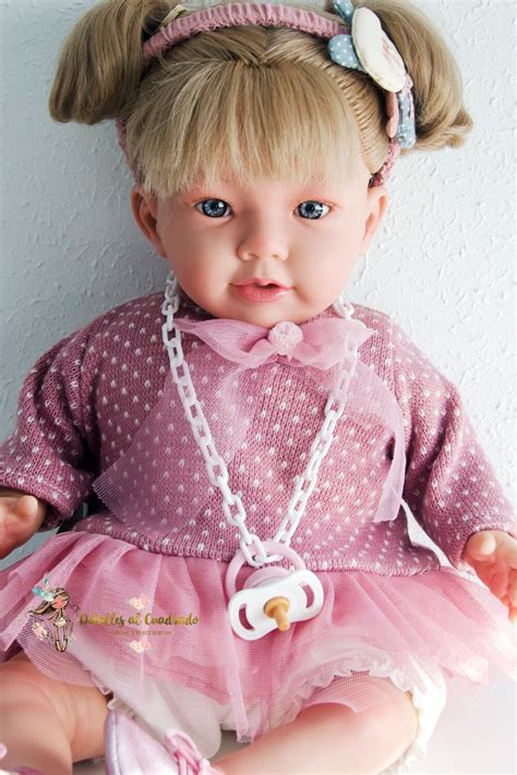 Doll With Blonde Hair Doll Rag Body Doll With Pacifier Articulated Doll Ready To Ship Doll