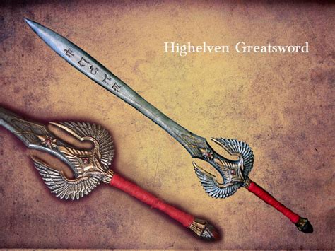 Highelven Greatsword Larp By Bloodworxsander On Deviantart