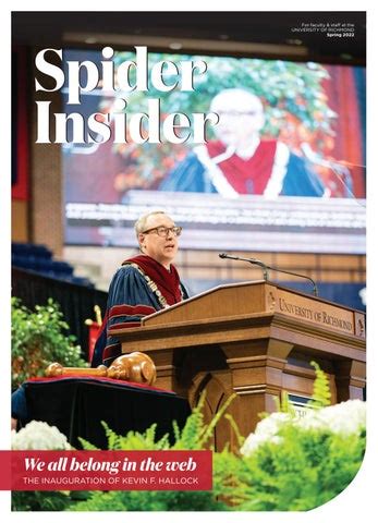 Spider Insider Spring By Ur Scholarship Repository Issuu