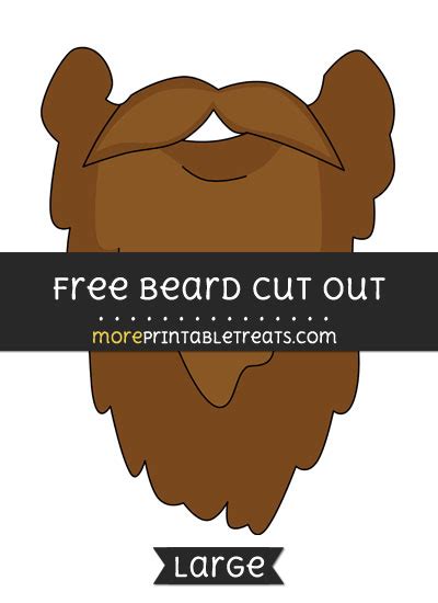 Beard Cut Out – Large