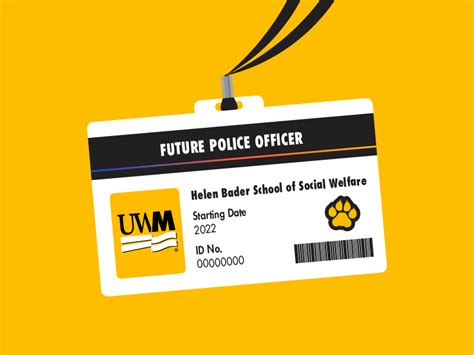 Sticker – Student – Police Officer Badge – Helen Bader School of Social ...