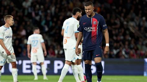 Psg Om Kylian Mbappé Touché à Une Cheville Est Sorti Sur Blessure Ladepechefr