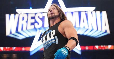 Aj Styles Reveals Final Goal Before Retiring From Wrestling