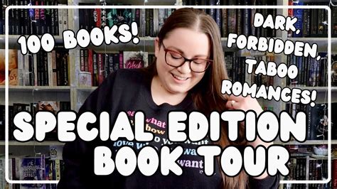 Special Edition Bookshelf Tour 100 Dark Forbidden Taboo Romances