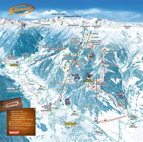 Rauris Ski Map - skiflicks.com