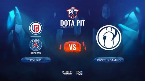 Psg Lgd Vs Invictus Gaming Oga Dota Pit Season Bo Game