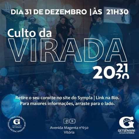 Culto Da Virada Getsêmani Missão Vitória 2020 2021 em Belo Horizonte