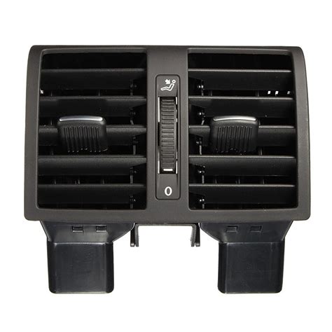 Air Conditioner Vent Wear Resistant Air Outlet Black Center Console