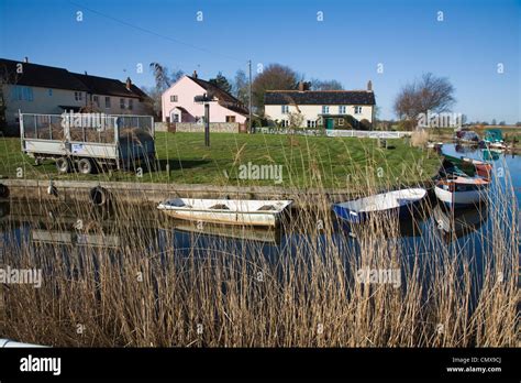 Norfolk Broads Landscape At West Somerton Norfolk England Stock Photo