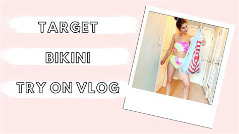 TARGET BIKINI TRY ON WEEK IN MY LIFE VLOG YouTube