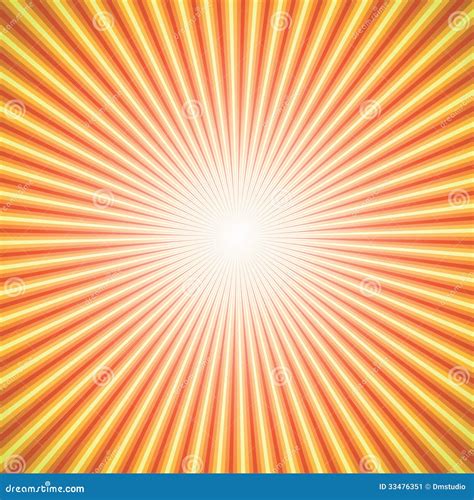 Vector Abstract Background Of Star Burst Rays Stock Vector