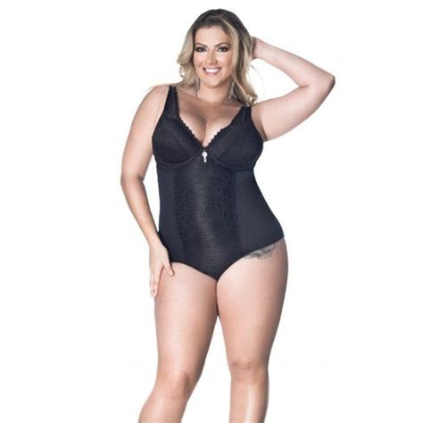 Body Plus Size Bojo E Renda Sensual Bra Lingerie