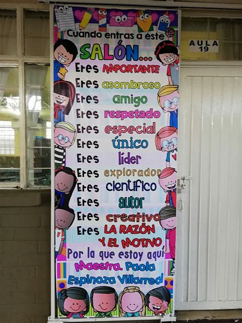 Decoracion De Un Salon De Clases Preescolar