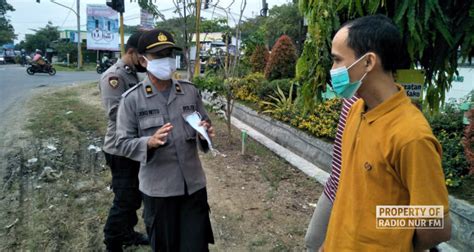 Tak Pakai Masker Puluhan Warga Rembang Terjaring Operasi PPKM Darurat