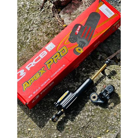 RCB Apex Pro Steering Damper 80MM Universal XMax R15 R25 Z900 GSX