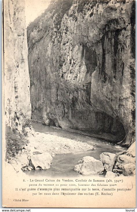 Autres Non Class S Le Verdon Le Grand Canon Du Verdon Couloir