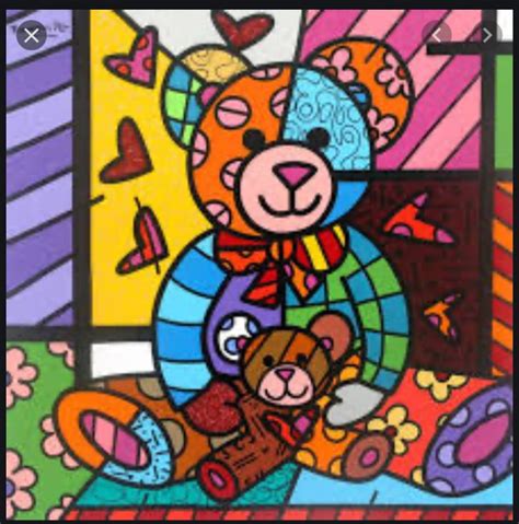 Romero Britto Para Colorir Releitura B Artofit