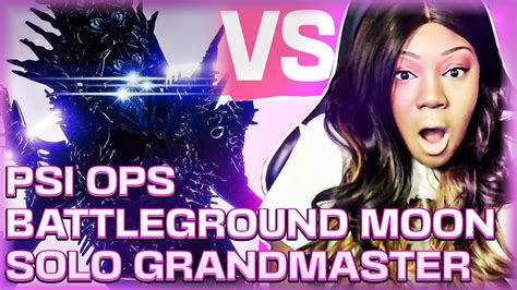 Solo Grandmaster Nightfall PsiOps Battleground Moon Season Of The