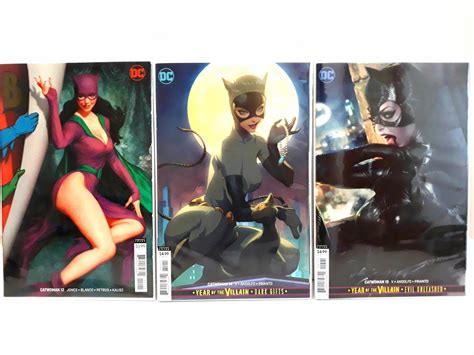 Catwoman Covers By Stanley Artgerm Lau R Catwoman