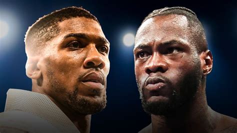 Wilder Offered April Fight With Aj Video Watch Tv Show Sky Sports