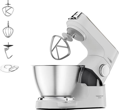 Kitchenaid 5K45SSEWH Série Classic Robot Mixeur Multifonctions Blanc