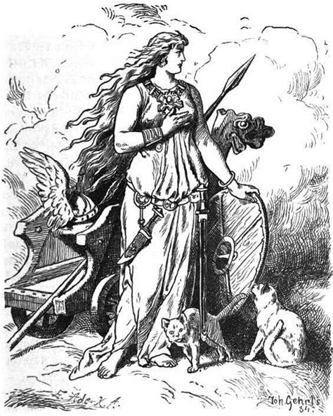 Norse Goddess Spotlight Who Is Freyja Owlcation