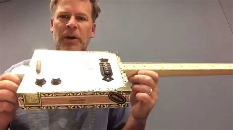 Cigar Box Guitar Build 3 Youtube