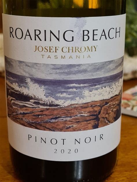 Josef Chromy Pinot Noir Cool Climate Roaring Beach Australia