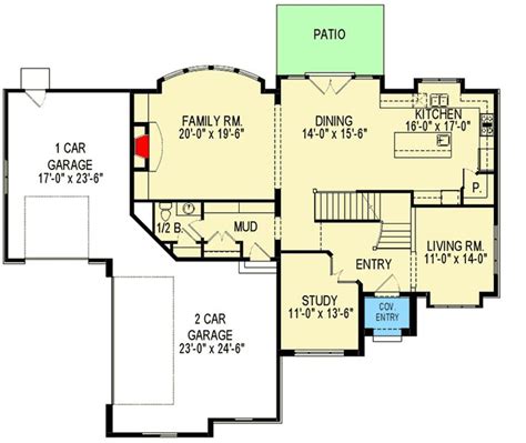 Plan 290092IY: Splendid European House Plan | House plans, European ...