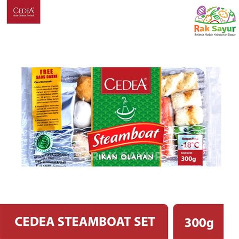 Jual Cedea Steamboat Set 300gr Khusus Sumbar Frozen Rak Sayur Padang