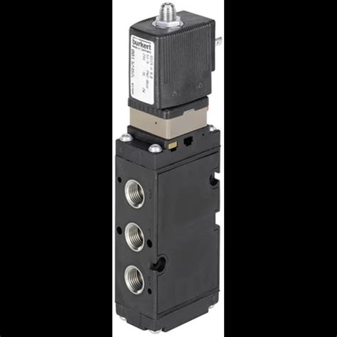 Jual Burkert Type 6519 Servo Assisted 5 2 5 3 Or 3 2 Way Solenoid