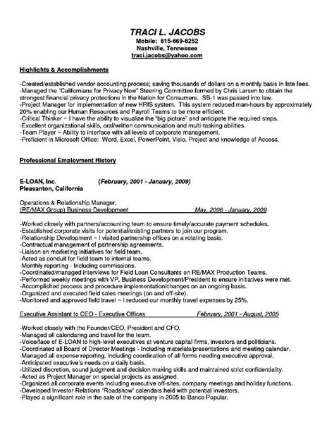 A Sample Resume For An It Professional With No Experience In The Job