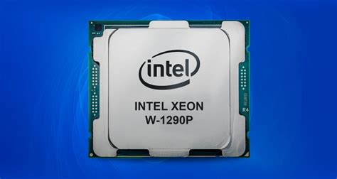 Intel Xeon W-1290P Processor Server Hosting Now Available | zomiv.com