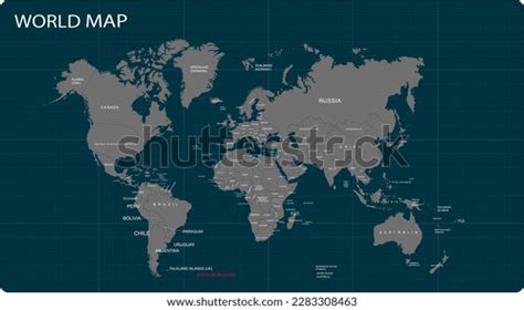 South Georgia Uk Map Highlighted Red Stock Vector (Royalty Free) 2283308463 | Shutterstock