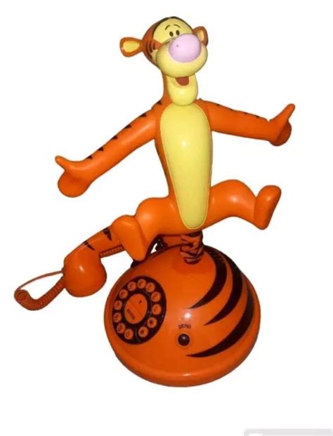 Rare Vintage Disney Tigger Phone Dancing Singing Winnie The Pooh Fully