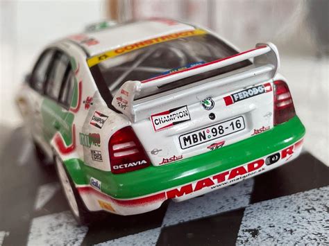 Škoda Octavia WRC Kopecký Valašská R 2003 DeAgostini PRÉMIOVÝ MODEL